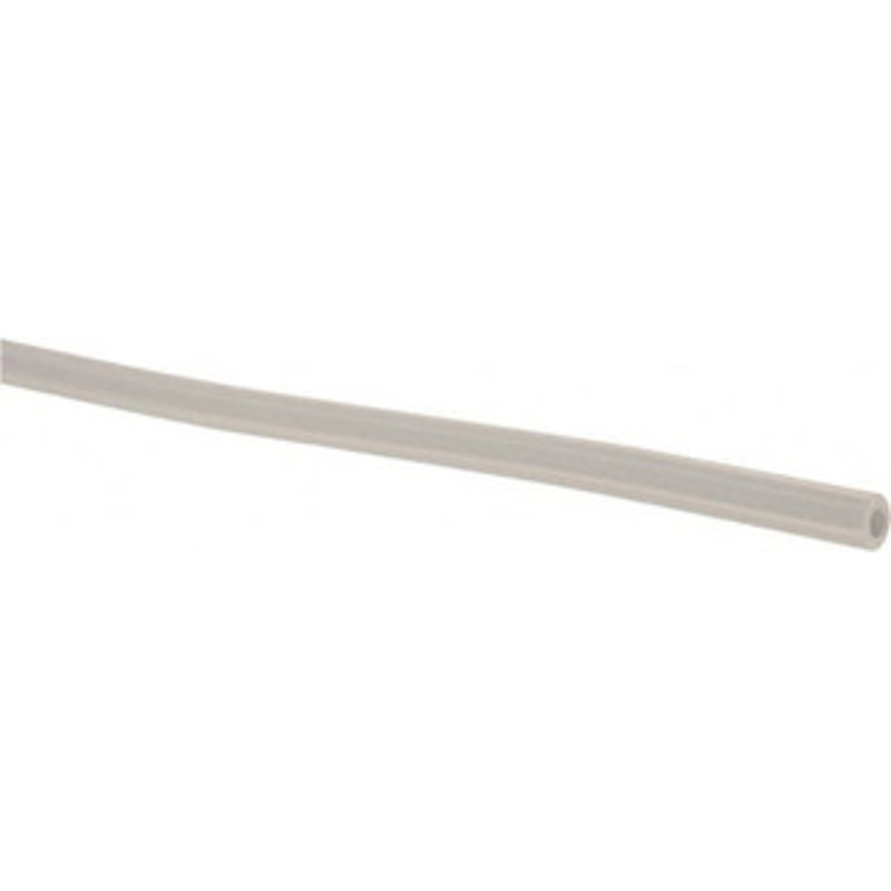NewAge Industries 1/16 ID x 1/8 OD, 1/32 Wall Thickness, Cut to Length (100 ft. Standard Length) Silicone Tube Natural, 10 Max psi, 50 Shore A Hardness 2800084-100 – 48460802