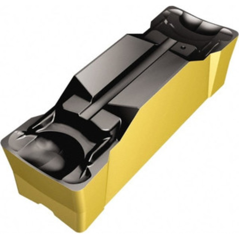 Sandvik Coromant N123K206350003-GM 4325 Carbide Grooving Insert TiCN/Al2O3/TiN Finish, Neutral, 1/4 Cutting Width, 22.6mm Max Depth, Series CoroCut 1-2 6532095 – 47010509