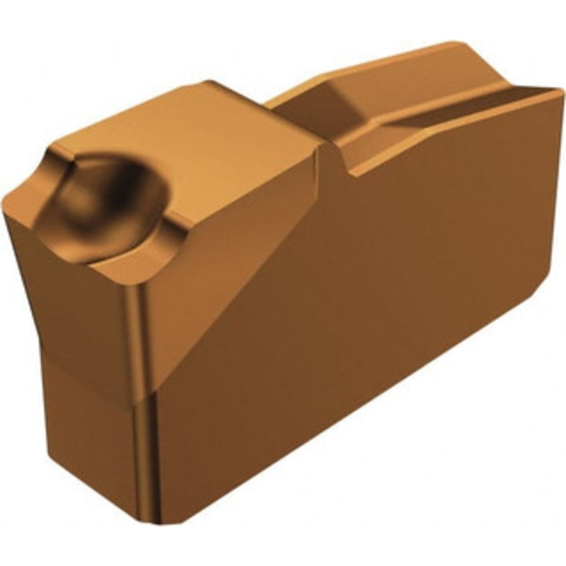 Sandvik Coromant N15123009E 1125 Carbide Cutoff Insert TiAlN Finish, 0 Lead Angle, Neutral Insert, 3mm Cutting Width, 0.35mm Corner Radius, Series T-Max Q-Cut 5736844 – 54932017