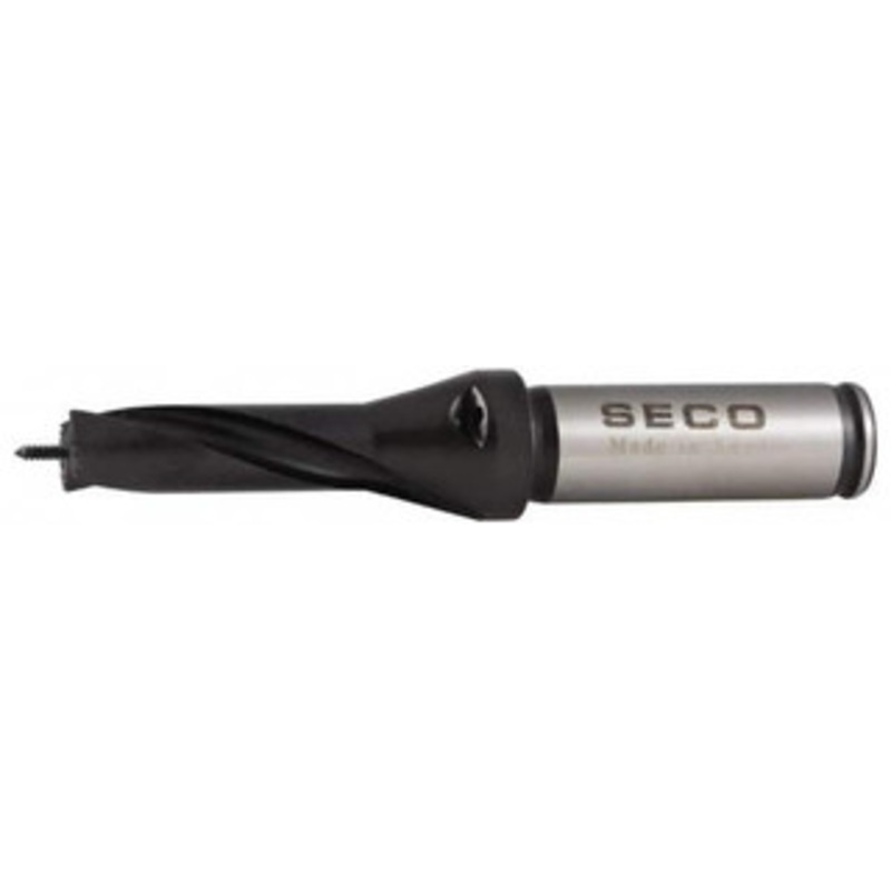 Seco Tools 18 to 18.99mm, 3xD, 2.36 Max Depth, 3/4 Shank Diam, 2.705 Flute, 5.579 OAL, Replaceable-Tip Drill Uses SD100 Inserts, SD103 Toolholder, Series SD103 02445833 – 86107802