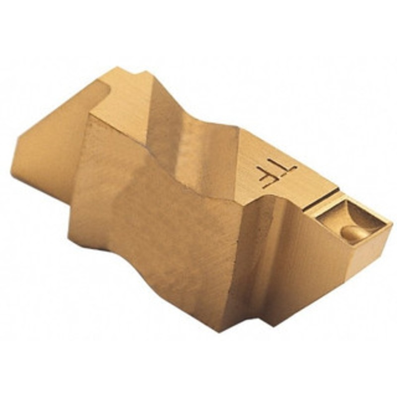 Tool-Flo FLG-2125R-CB GP50 Carbide Grooving Insert TiN Finish, RH, 3.18mm Cutting Width, 0.11 Max Depth, Series Flo-Lock 562825PRN4C – 64982200