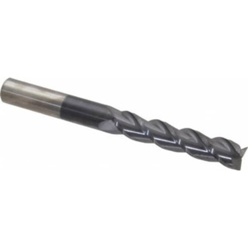 Accupro 5/8, 3 LOC, 5/8 Shank Diam, 6 OAL, 3 Flute, Solid Carbide Square End Mill Single End, AlTiN Finish, Spiral Flute, 40 Helix, Centercutting, Right Hand Cut, Right Hand Flute 12182261 – 83100750