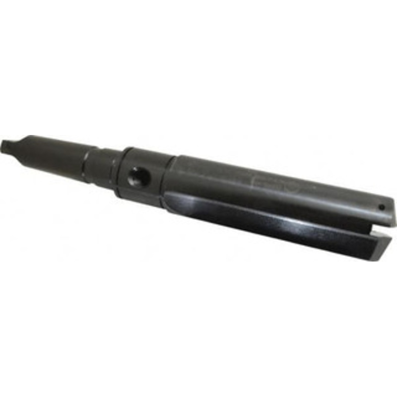 Allied Machine 2-1/2 to 3-1/2 Diam 6-3/4 Max Depth Straight Flute Spade Drill 5MT Taper Shank, 11-5/16 Body Length, 8-1/2 Flute Length, 16-15/16 OAL, Through Coolant, Series 5 22050S-005I – 08073710