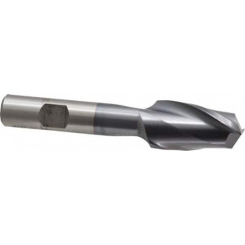 Cleveland 3/4, 1-5/16 LOC, 1/2 Shank Diam, 3-1/4 OAL, 2 Flute, High Speed Steel Square End Mill Single End, TiCN Finish, Spiral Flute, 30 Helix, Centercutting, Right Hand Cut, Right Hand Flute, Series HG-2 C33839 – 87394136
