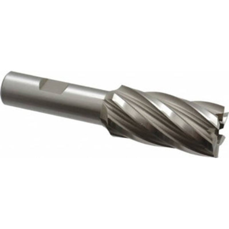 Hertel 15/16, 1-7/8 LOC, 5/8 Shank Diam, 4 OAL, 6 Flute, High Speed Steel Square End Mill Single End, Uncoated, Spiral Flute, 30 Helix, Right Hand Cut, Right Hand Flute GG032060 – 91199398