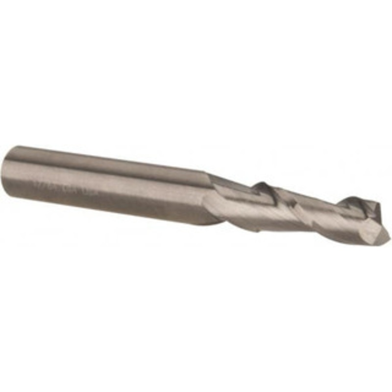 Hertel 17/64, 3/4 LOC, 5/16 Shank Diam, 2-1/2 OAL, 2 Flute, Solid Carbide Square End Mill Single End, Uncoated, Spiral Flute, 30 Helix, Centercutting, Right Hand Cut 750671 – 88247481