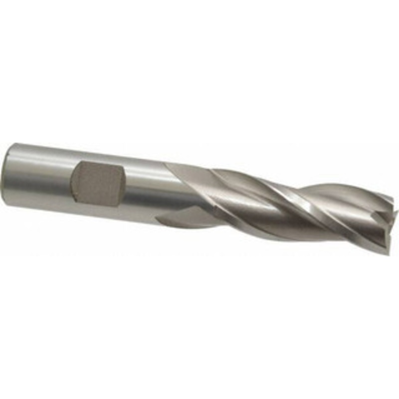 Hertel 5/8, 1-5/8 LOC, 5/8 Shank Diam, 3-3/4 OAL, 3 Flute, High Speed Steel Square End Mill Single End, Uncoated, Spiral Flute, 30 Helix, Centercutting, Right Hand Cut, Right Hand Flute E1043040 – 41117367