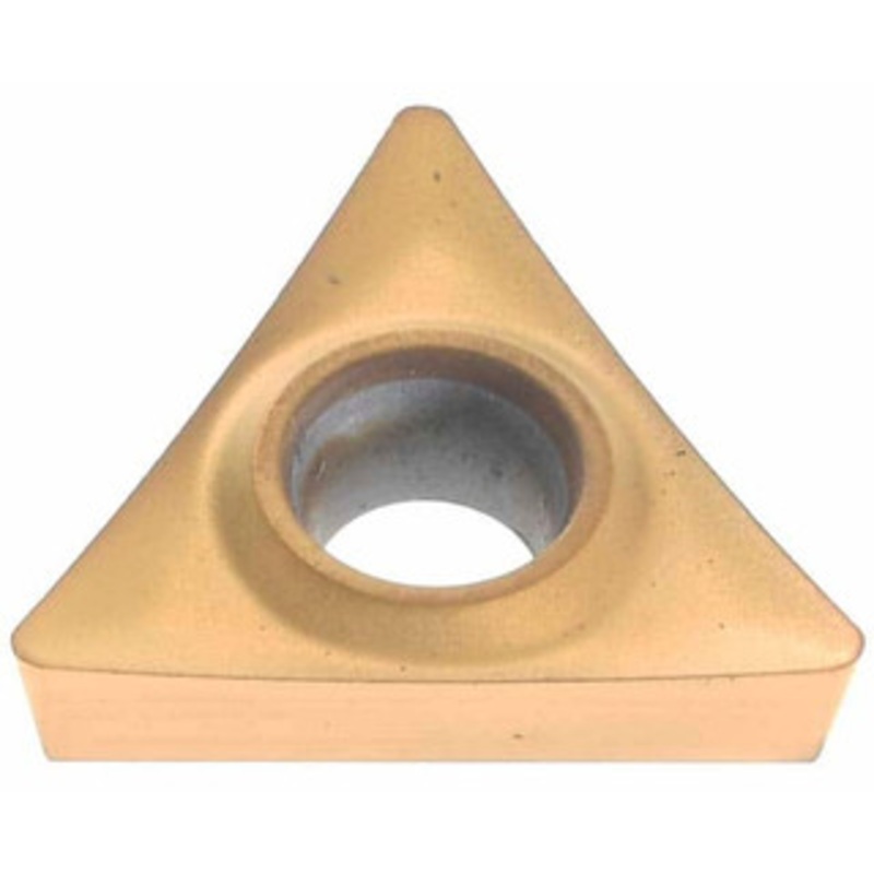 Hertel TPGT2151HP HP520B Carbide Boring Insert TiN Finish, 60 Triangle, 1/64 Corner Radius, 1/4 Inscribed Circle, 3/32 Thick, 11 Relief Angle H00323089 – 74161043