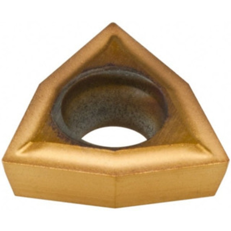 Hertel WPGT1510 HP520B Carbide Boring Insert TiN Finish, 80 Trigon, 0.004 Corner Radius, 3/16 Inscribed Circle, 1/16 Thick, 11 Relief Angle H48441968 – 74161464