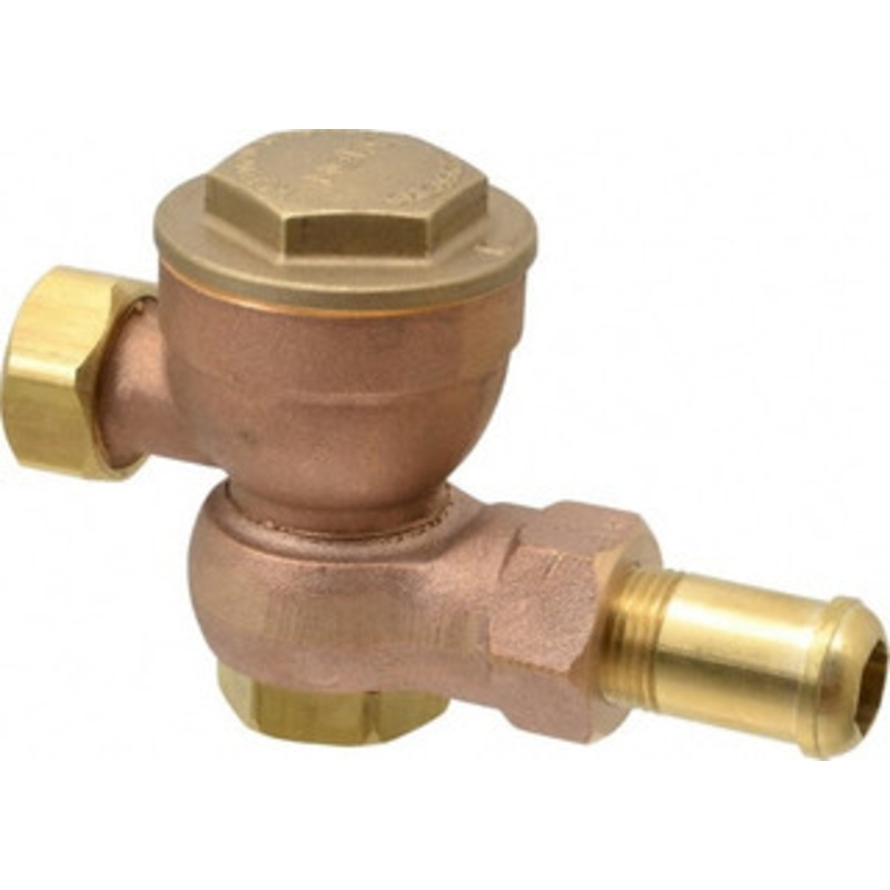 Hoffman Specialty 1/2 Male Pipe, Brass Thermostatic Steam Trap 25 Max psi 401545 – 07499585