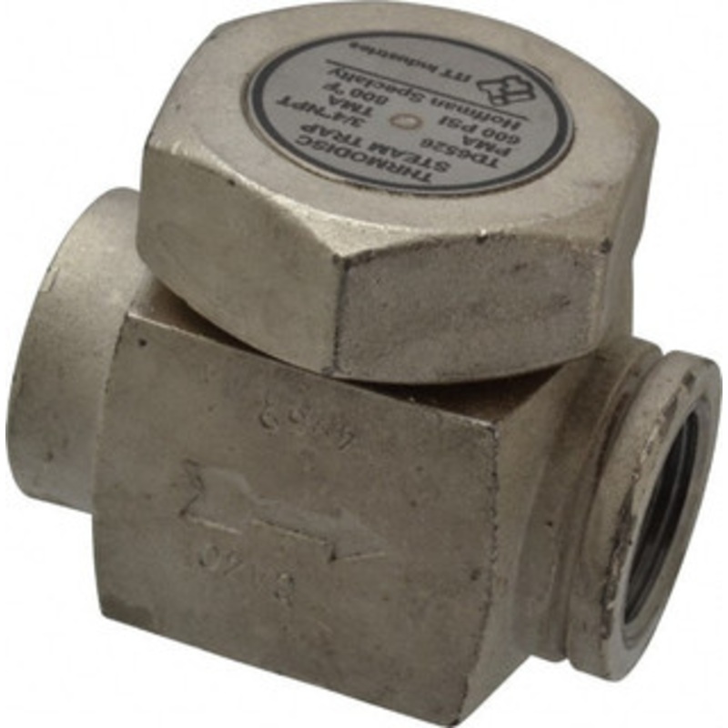 Hoffman Specialty 3/4 Female Pipe, Stainless Steel Thermodisc Steam Trap 600 Max psi 405153 – 07499809