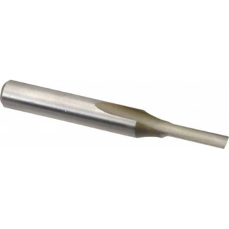 LMT Onsrud LP 1/8 Diam, 1/2 LOC, 1 Flute Square End Single Edge Router Bit 1/4 Shank Diam, 2 OAL, Right Hand Cut, High Speed Steel, Use on Multiple Materials 11-01 – 09723032