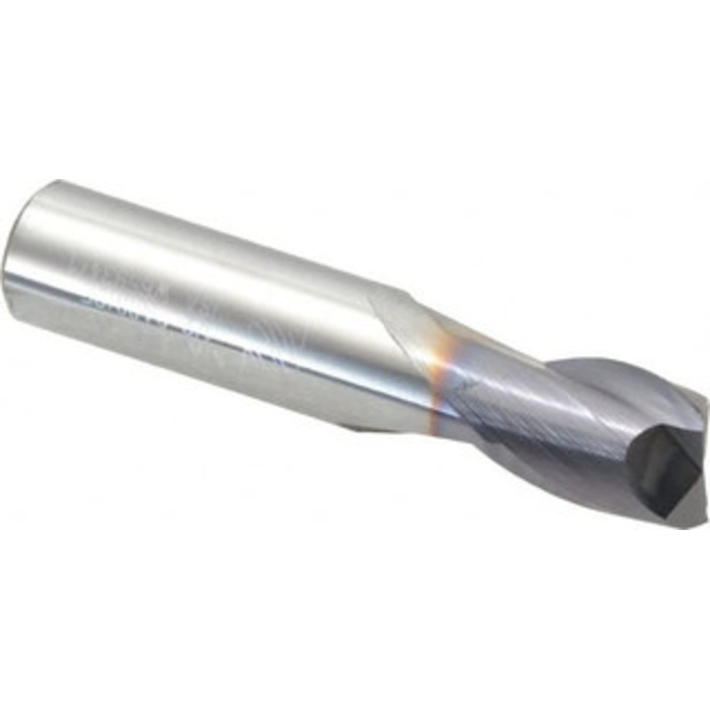 Niagara Cutter 1/2, 5/8 LOC, 1/2 Shank Diam, 2-1/2 OAL, 2 Flute, Solid Carbide Square End Mill Single End, TiAlN Finish, Spiral Flute, 30 Helix, Centercutting, Right Hand Cut, Right Hand Flute, Series C230 17005239 – 36700508