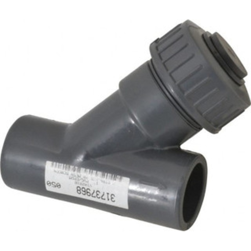 Simtech Process Systems 1 Pipe, Socket Ends, PVC Y-Strainer 150 psi Pressure Rating WSV 101 2 010 – 31737968