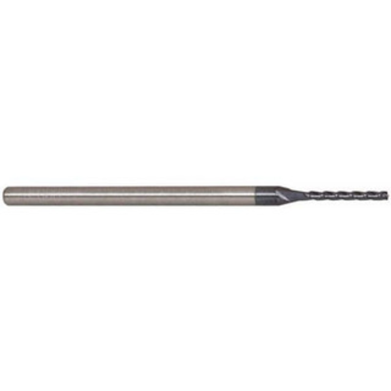 Accupro 0.06, 1/2 LOC, 1/8 Shank Diam, 2-1/2 OAL, 3 Flute, Solid Carbide Square End Mill Single End, AlTiN Finish, Spiral Flute, 30 Helix, Centercutting, Series Miniature AP64540834 – 64540834