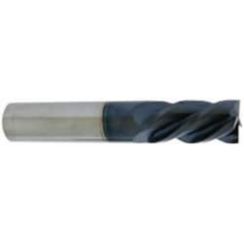 Accupro 1, 1-3/4 LOC, 1 Shank Diam, 4 OAL, 4 Flute, Solid Carbide Square End Mill Single End, AlTiN Finish, Spiral Flute, 40 Helix, Centercutting, Right Hand Cut, Left Hand Flute 12176985 – 58748971
