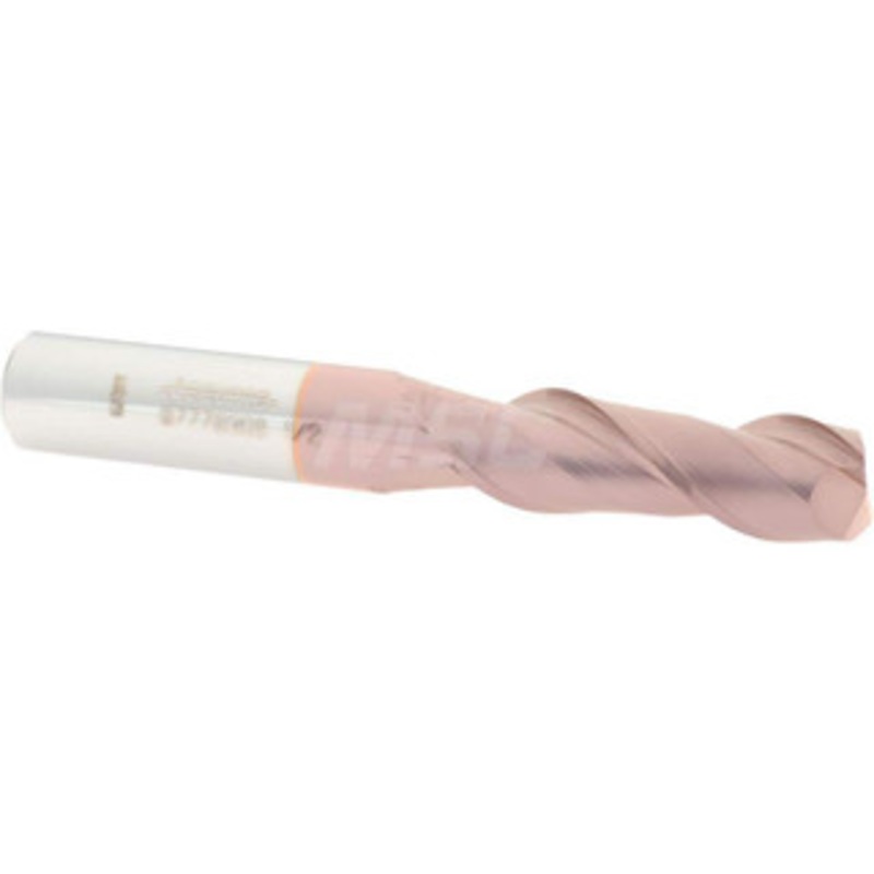 Accupro 1/2, 1-1/2 LOC, 1/2 Shank Diam, 3-1/2 OAL, 2 Flute, Solid Carbide Square End Mill Single End, TiCN Finish, Spiral Flute, 40 Helix, Centercutting, Right Hand Cut, Right Hand Flute 12181798 – 07770969