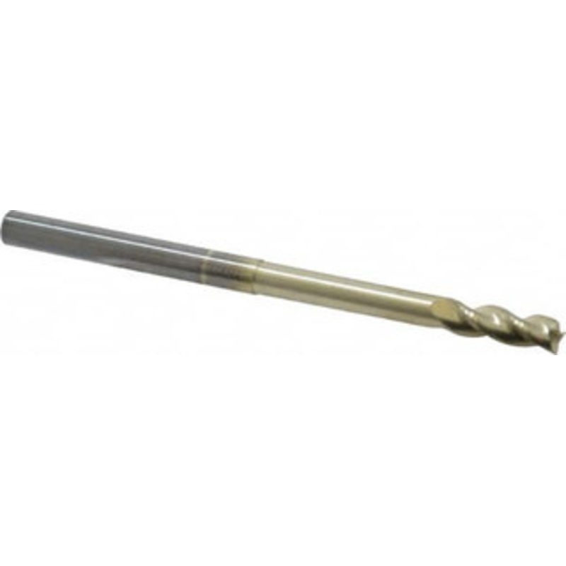 Accupro 1/4, 3/4 LOC, 1/4 Shank Diam, 4 OAL, 3 Flute, Solid Carbide Square End Mill Single End, ZrN Finish, Spiral Flute, 37 Helix, Centercutting, Right Hand Cut, Right Hand Flute 35025012NS34C5 – 78088283