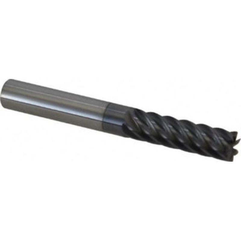 Accupro 3/8, 1-1/4 LOC, 3/8 Shank Diam, 3 OAL, 7 Flute, Solid Carbide Square End Mill Single End, AlTiN Finish, Spiral Flute, 37.50 Helix, Centercutting, Right Hand Cut, Right Hand Flute 12178692 – 58750407
