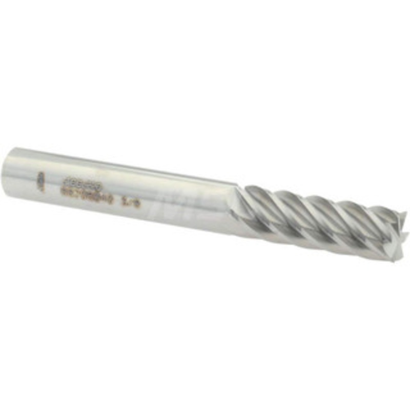 Accupro 3/8, 1-1/8 LOC, 3/8 Shank Diam, 3 OAL, 6 Flute, Solid Carbide Square End Mill Single End, Uncoated, Spiral Flute, 40 Helix, Centercutting, Right Hand Cut, Right Hand Flute 12183878 – 88206040