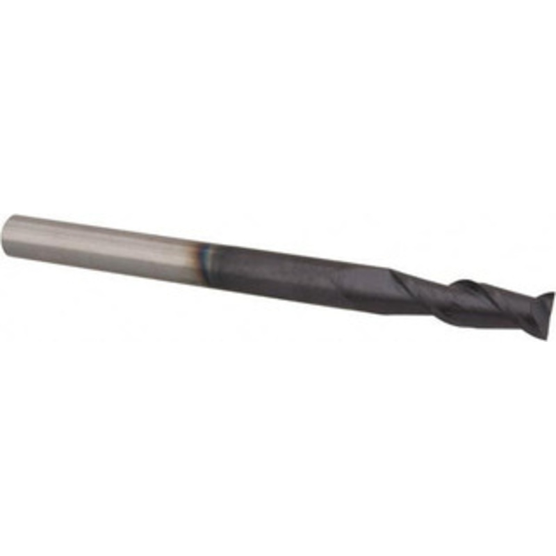 Accupro 5/16, 1 LOC, 5/16 Shank Diam, 4 OAL, 2 Flute, Solid Carbide Square End Mill Single End, AlTiN Finish, Spiral Flute, 40 Helix, Centercutting, Right Hand Cut, Right Hand Flute 12181814 – 87810347