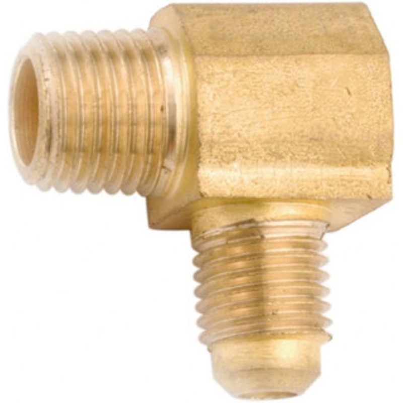 Anderson Metals 1/2 Tube OD x 1/4 NPT 45 Brass Flared Tube Male Elbow Flare x MNPT Ends 754049-0804 – 55506141