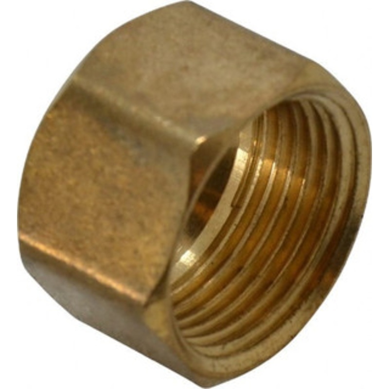 CerroBrass 5/8 Tube OD Brass Compression Tube Nut Comp Ends P-61A-10 – 36982700