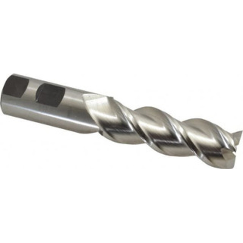 Cleveland 1, 3 LOC, 1 Shank Diam, 5-1/2 OAL, 3 Flute, Powdered Metal Square End Mill Single End, Uncoated, Spiral Flute, 42 Helix, Centercutting, Right Hand Cut, Right Hand Flute, Series PM-539R C40360 – 32858847