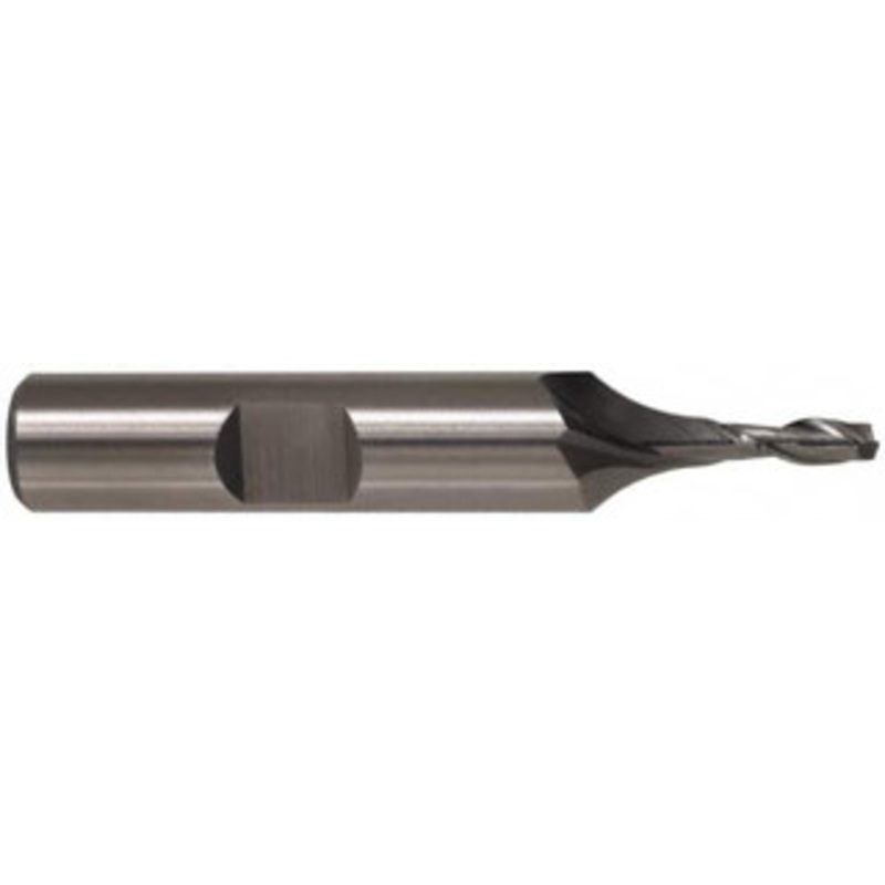 Cleveland 11/64, 7/16 LOC, 3/8 Shank Diam, 2-3/8 OAL, 2 Flute, Cobalt Square End Mill Single End, TiN Finish, Spiral Flute, 30 Helix, Centercutting, Right Hand Cut, Right Hand Flute, Series HGC-2 C32500 – 87376653
