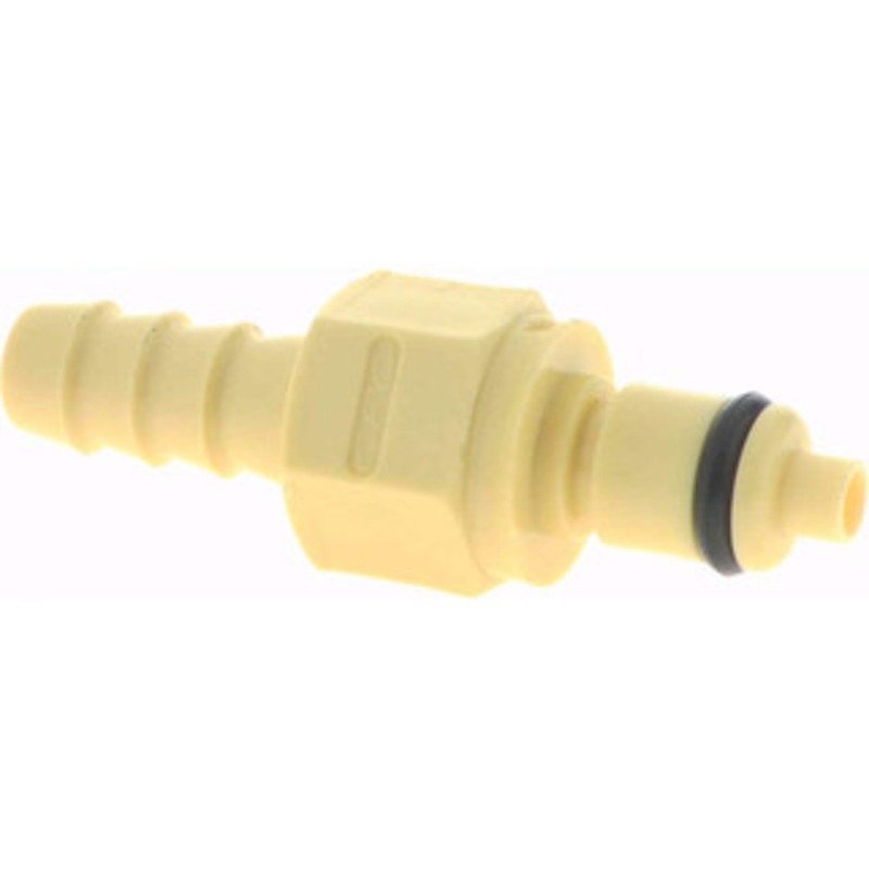 CPC Colder Products 1/8 Nominal Flow, 1/4 ID, Male, Inline Hose Barb-Male Plug 120 Max psi, 32 to 160F, Polypropylene Coupling, EPDM O-Ring PMCD220412 – 48731459