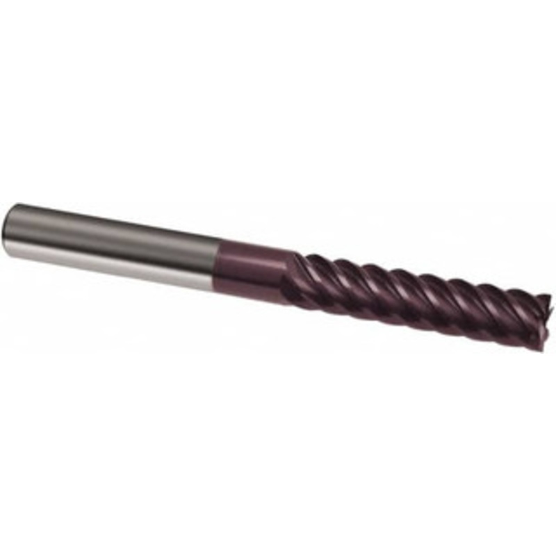 Guhring 3/8, 1-1/8 LOC, 3/8 Shank Diam, 3 OAL, 6 Flute, Solid Carbide Square End Mill Single End, FIREX Finish, Spiral Flute, 45 Helix, Right Hand Cut, Right Hand Flute, Series 3181 9031810095200 – 58559493