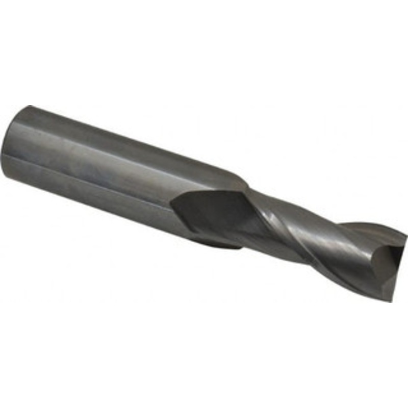 Hertel 11/16, 1-3/8 LOC, 3/4 Shank Diam, 4 OAL, 2 Flute, Solid Carbide Square End Mill Single End, Uncoated, Spiral Flute, 30 Helix, Centercutting, Right Hand Cut 750190 – 88247952