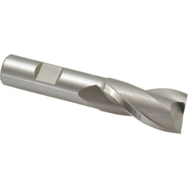 Hertel 13/16, 1-1/2 LOC, 5/8 Shank Diam, 3-5/8 OAL, 2 Flute, High Speed Steel Square End Mill Single End, Uncoated, Spiral Flute, 30 Helix, Centercutting, Right Hand Cut, Right Hand Flute E1030052 – 41116278