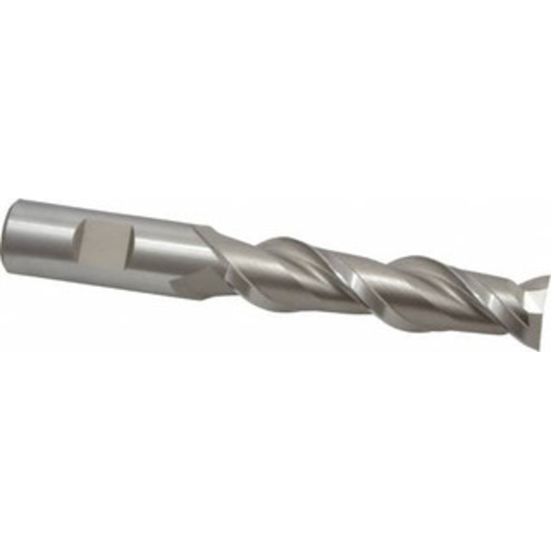 Hertel 3/4, 3 LOC, 3/4 Shank Diam, 5-1/4 OAL, 2 Flute, High Speed Steel Square End Mill Single End, Uncoated, Spiral Flute, 42 Helix, Centercutting, Right Hand Cut, Right Hand Flute E107104802 – 02478527