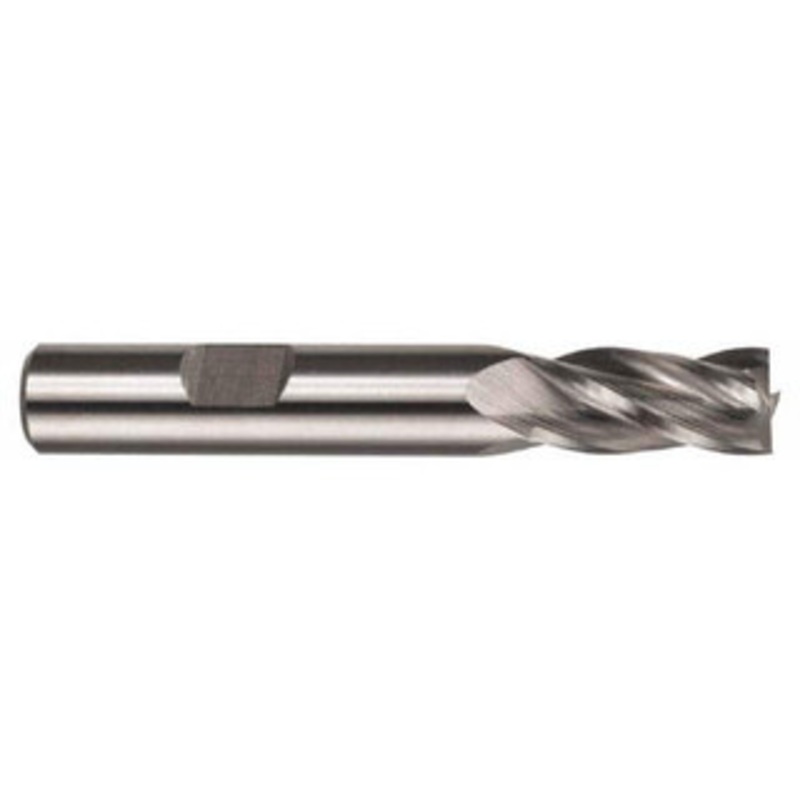 Hertel 3/8, 2-1/2 LOC, 3/8 Shank Diam, 4-1/4 OAL, 4 Flute, Cobalt Square End Mill Single End, Uncoated, Spiral Flute, 30 Helix, Centercutting, Right Hand Cut, Right Hand Flute E2041024 – 91194282