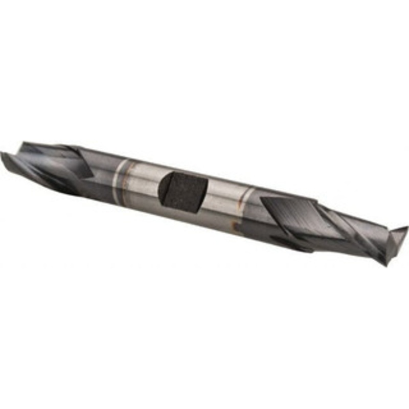 Hertel 3/8, 9/16 LOC, 3/8 Shank Diam, 3-1/8 OAL, 2 Flute, Cobalt Square End Mill Double End, TiCN Finish, Spiral Flute, 30 Helix, Centercutting, Right Hand Cut, Right Hand Flute E7050024 – 87151353