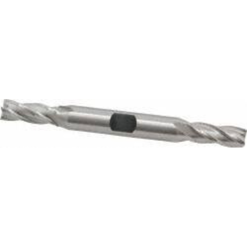 Hertel 5/16, 3/4 LOC, 3/8 Shank Diam, 3-1/2 OAL, 4 Flute, High Speed Steel Square End Mill Double End, Uncoated, Spiral Flute, 30 Helix, Centercutting, Right Hand Cut, Right Hand Flute E1053020 – 87151239