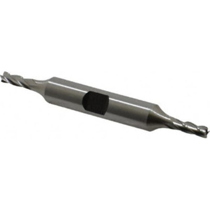 Hertel 5/32, 7/16 LOC, 3/8 Shank Diam, 3-1/8 OAL, 4 Flute, High Speed Steel Square End Mill Double End, Uncoated, Spiral Flute, 30 Helix, Centercutting, Right Hand Cut, Right Hand Flute E1053010 – 87617718
