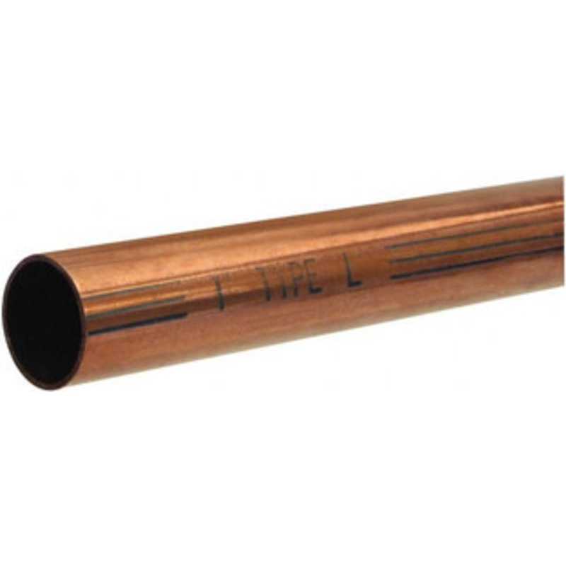 Mueller Industries 2 ft. Long, 1-1/8 OD x 1 ID, Grade C12200 Copper Water (L) Tube 0.05 Wall Thickness, 0.655 Ft/Lb LH10002 – 77776110