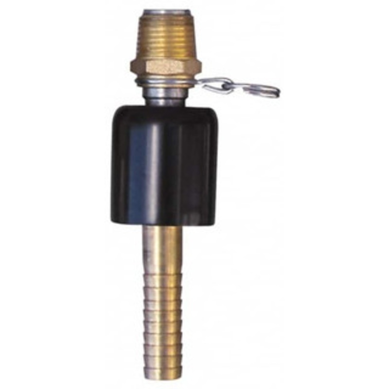 SuperKlean 1/2 NPT x 1/2 Hose Barb, Ball Type Swivel Hose Adapter Brass & Stainless Steel 8-B1/2-B – 86160462