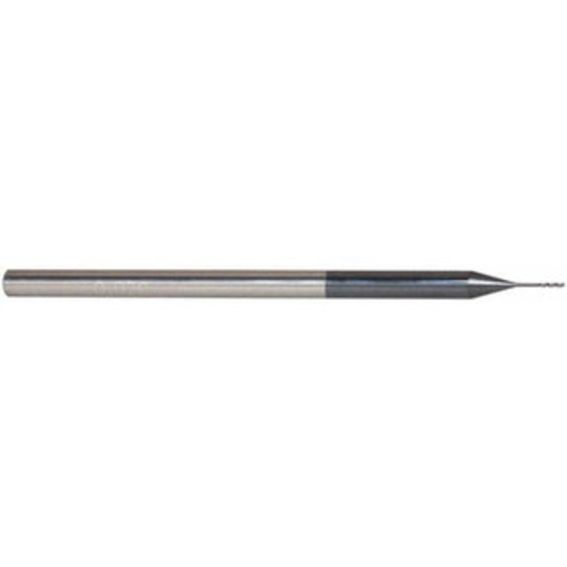 Accupro 0.02, 0.03 LOC, 1/8 Shank Diam, 2-1/2 OAL, 3 Flute, Solid Carbide Square End Mill Single End, AlTiN Finish, Spiral Flute, 30 Helix, Centercutting, Right Hand Cut, Right Hand Flute, Series Miniature 6501168 – 62775861