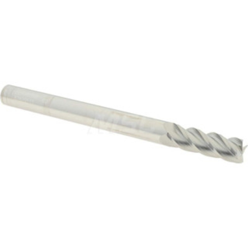 Accupro 1/2, 1-1/2 LOC, 1/2 Shank Diam, 6 OAL, 4 Flute, Solid Carbide Square End Mill Single End, Uncoated, Spiral Flute, 40 Helix, Centercutting, Right Hand Cut, Right Hand Flute 12183717 – 87829511