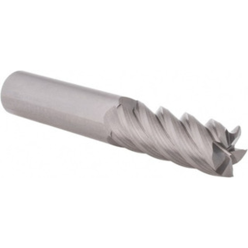 Accupro 1, 2 LOC, 1 Shank Diam, 4 OAL, 5 Flute, Solid Carbide Square End Mill Single End, Uncoated, Spiral Flute, 45 Helix, Centercutting, Right Hand Cut, Right Hand Flute 5451000 – 56209984