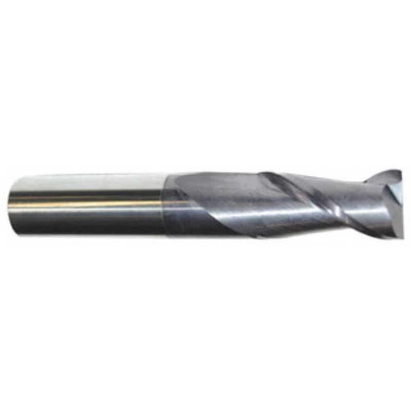 Accupro 17/64, 3/4 LOC, 5/16 Shank Diam, 2-1/2 OAL, 2 Flute, Solid Carbide Square End Mill Single End, AlTiN Finish, Spiral Flute, 40 Helix, Centercutting, Right Hand Cut, Right Hand Flute 12181355 – 81992562