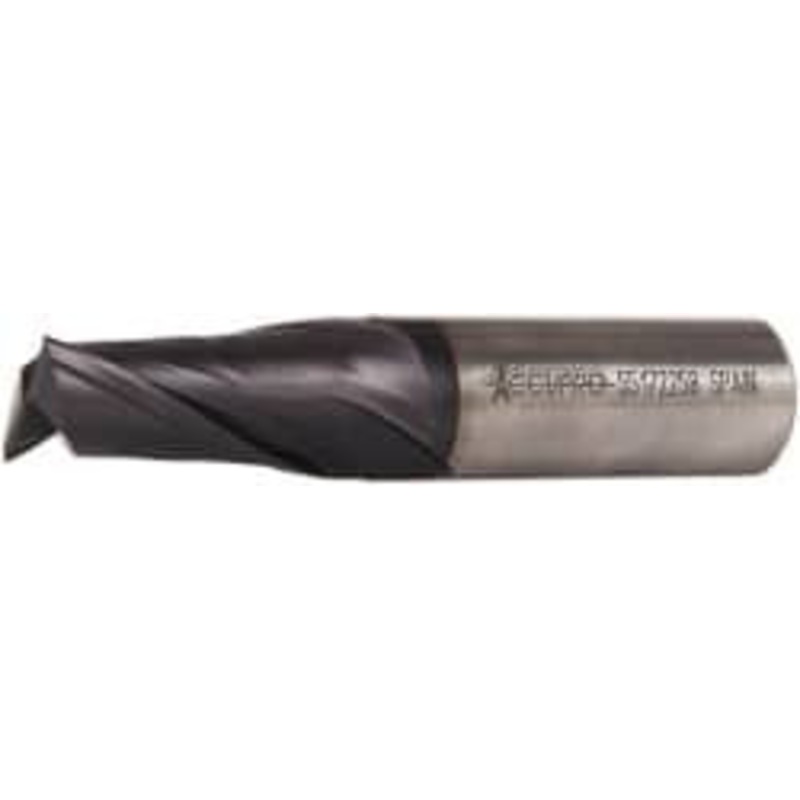Accupro 3/4, 1-5/16 LOC, 3/4 Shank Diam, 3-9/16 OAL, 2 Flute, Powdered Metal Square End Mill Single End, TiAlN Finish, Spiral Flute, 30 Helix, Centercutting, Right Hand Cut, Right Hand Flute 39557 – 55172258