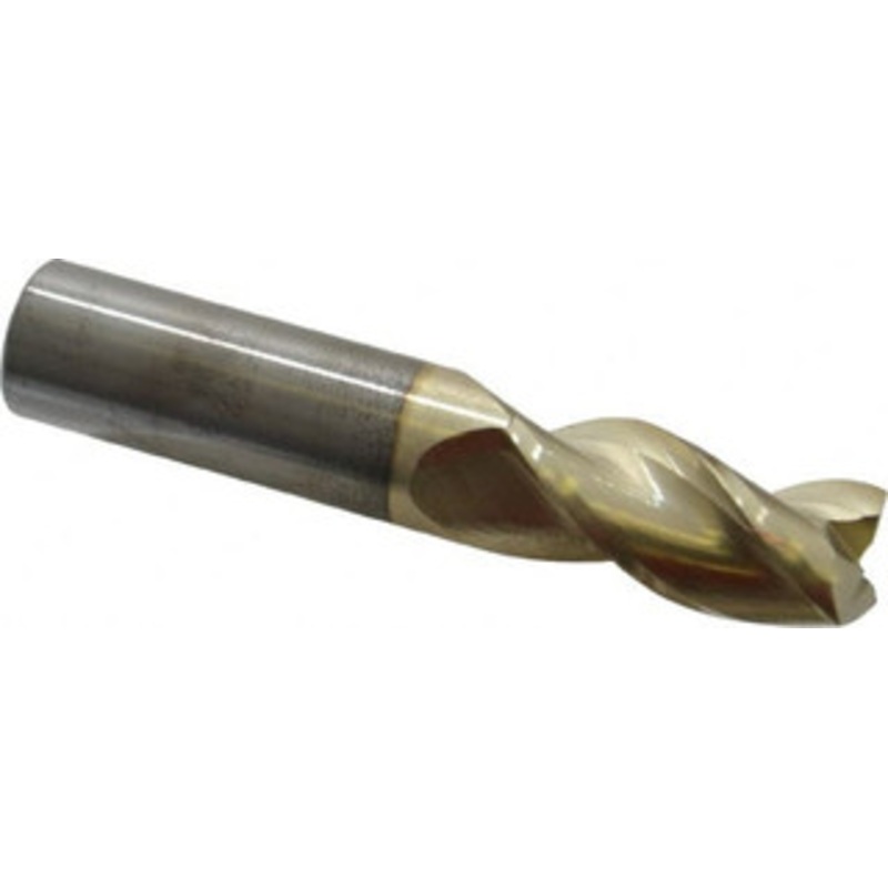 Accupro 3/4, 1-5/8 LOC, 3/4 Shank Diam, 4 OAL, 3 Flute, Solid Carbide Square End Mill Single End, ZrN Finish, Spiral Flute, 37 Helix, Centercutting, Right Hand Cut, Right Hand Flute 35075026C5 – 78088044