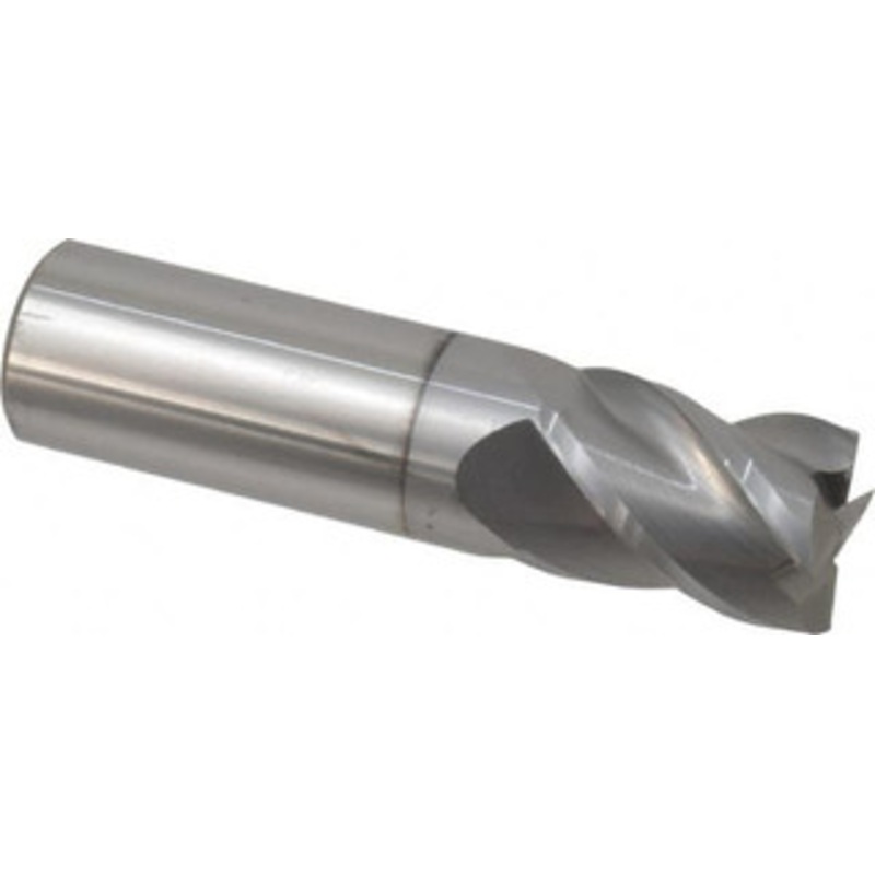Accupro 3/4, 1 LOC, 3/4 Shank Diam, 3 OAL, 4 Flute, Solid Carbide Square End Mill Single End, nACRo Finish, Spiral Flute, 40 Helix, Centercutting, Right Hand Cut, Right Hand Flute 12179025 – 64543440