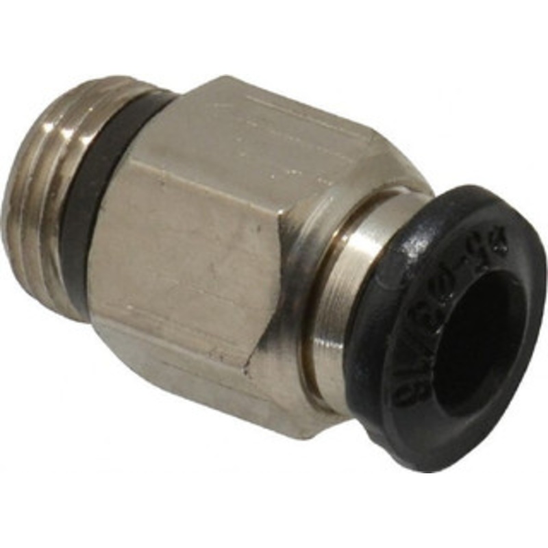 Aignep USA 5mm Outside Diam, 1/8 Universal, Nickel Plated Brass Push-to-Connect Tube Male Connector 250 Max psi, Tube to Universal Thread Connection, Buna O-Ring 50000N-5-1/8 – 82171745