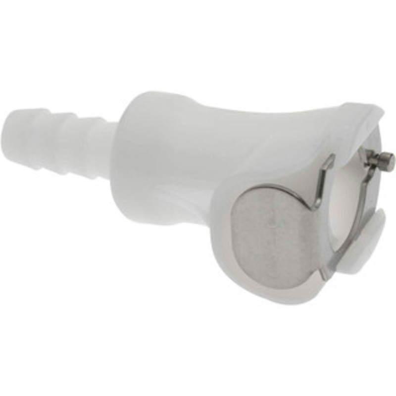 CPC Colder Products 1/4 Nominal Flow, 1/4 ID, Female, Inline Hose Barb-Female Socket 120 Max psi, -40 to 180F, Acetal Coupling, Buna-N O-Ring PLC17004 – 48608657