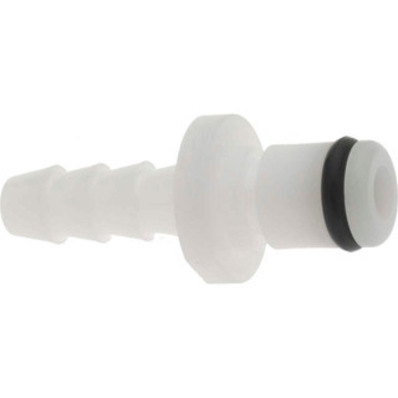 CPC Colder Products 1/8 Nominal Flow, 3/16 ID, Male, Inline Hose Barb-Male Plug 120 Max psi, -40 to 180F, Acetal Coupling, Buna-N O-Ring PMC2203 – 48608830